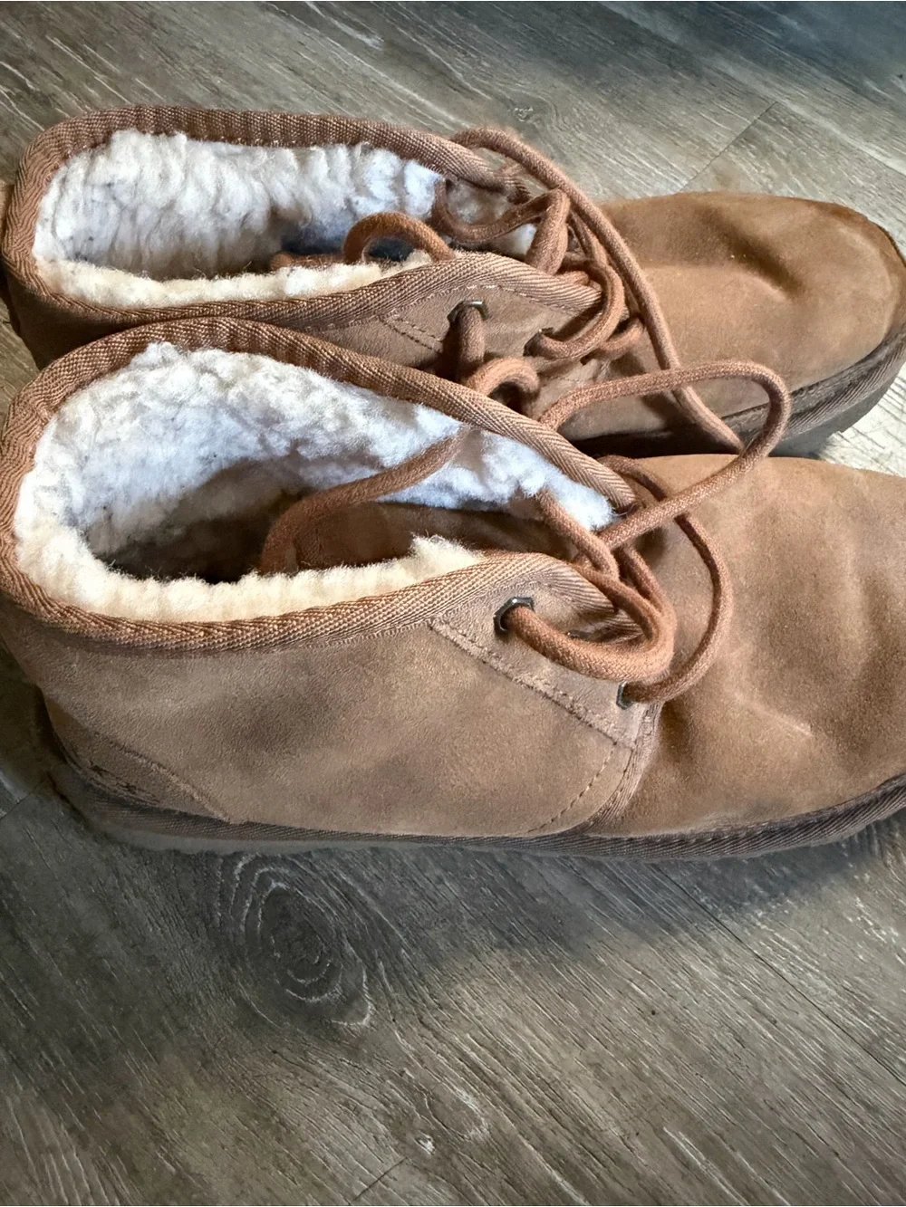 UGG lace up
